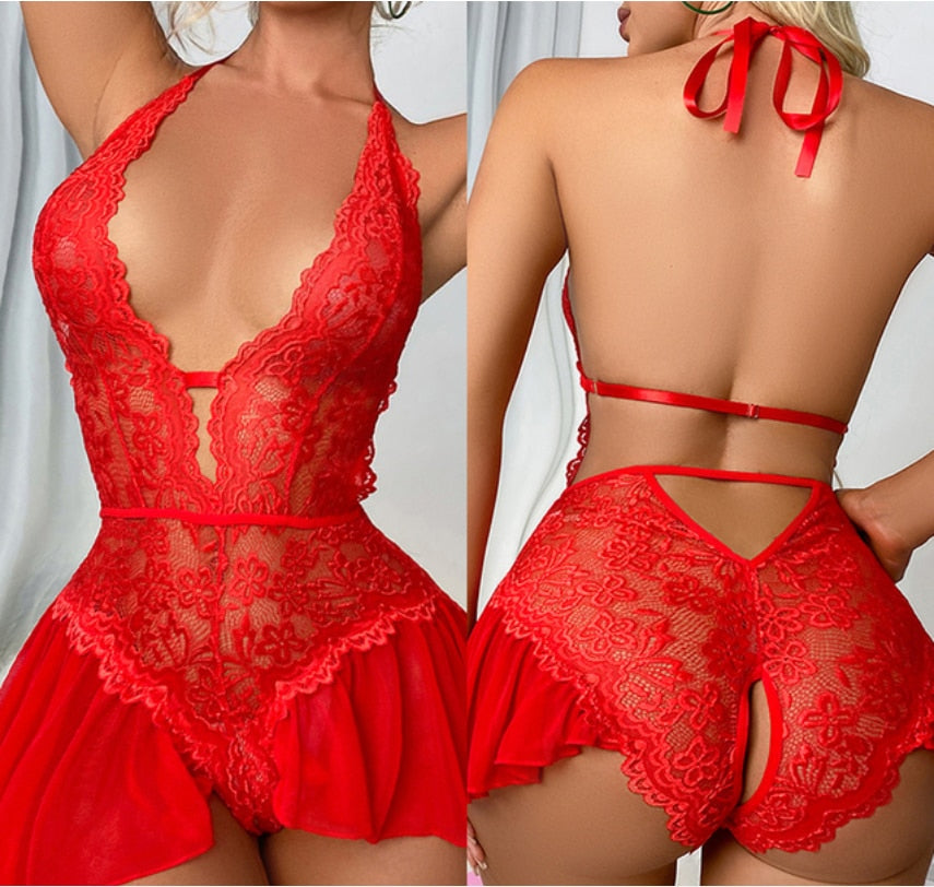 Dirty Diana Open Crotchless Babydoll