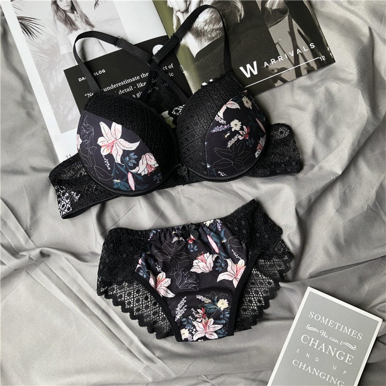 Soft Push Up Bra and Panty
