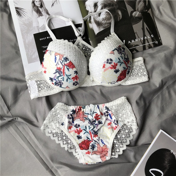 Soft Push Up Bra and Panty