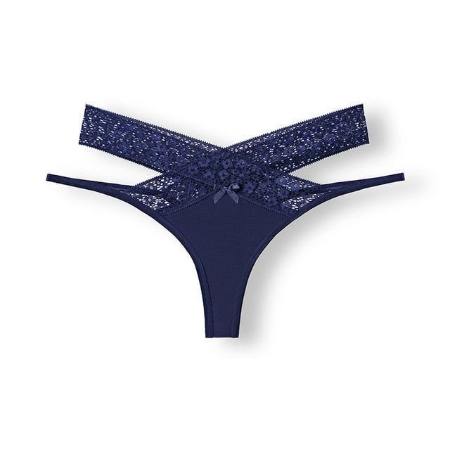 1PCS Sexy Lace T-back Thong