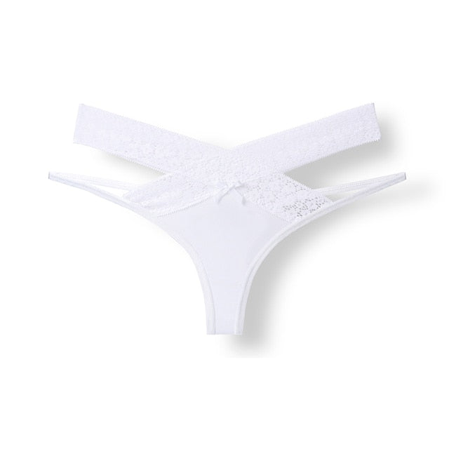 1PCS Sexy Lace T-back Thong