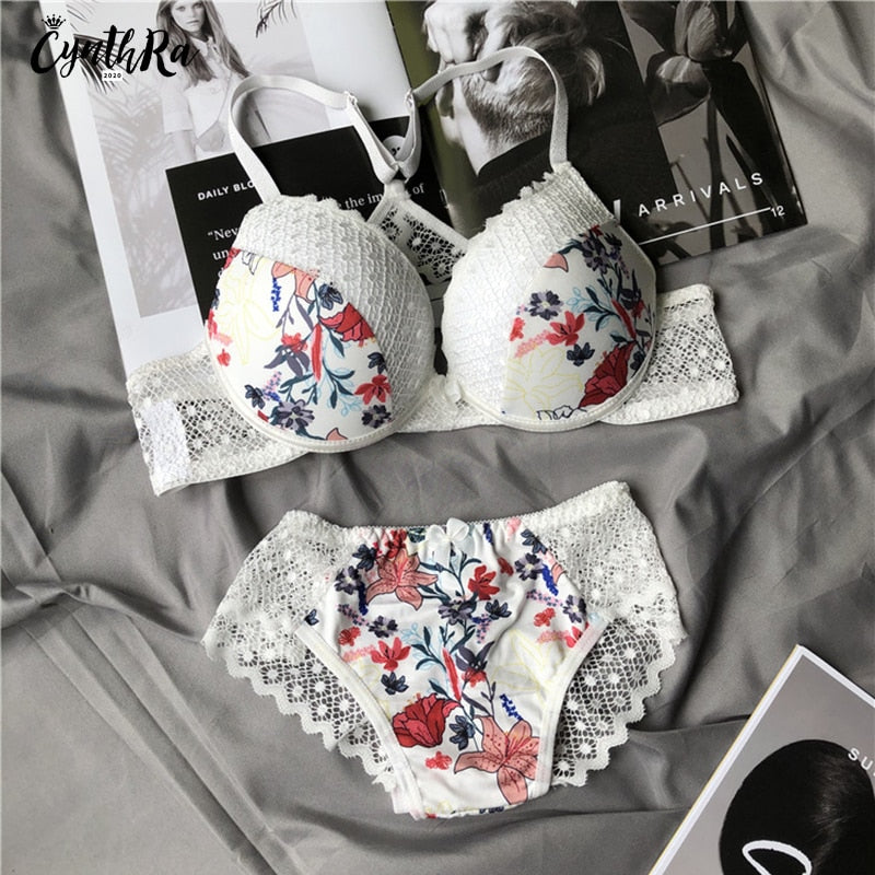 Soft Push Up Bra and Panty