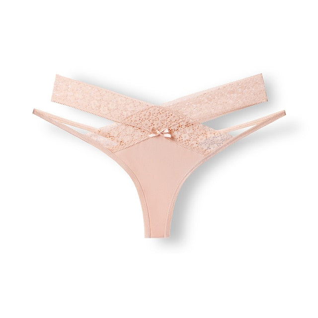 1PCS Sexy Lace T-back Thong