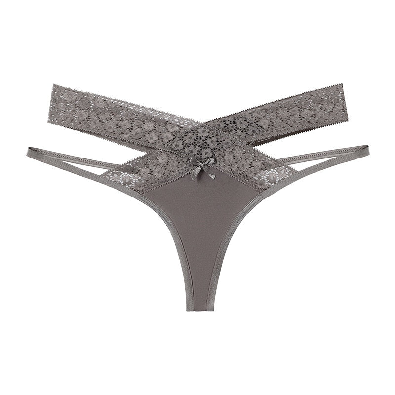 1PCS Sexy Lace T-back Thong